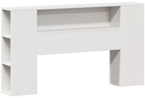 vidaXL Κρεβάτι Βιβλιοθήκη Χωρίς Στρώμα 160x200 εκ Μασίφ Ξύλο Πεύκου