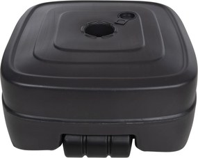 ΠΛΑΣΤΙΚΗ ΒΑΣΗ ΟΜΠΡΕΛΑΣ ΜΕ ΡΟΔΑ SOLBAS HM6113.02 ΑΝΘΡΑΚΙ- ΚΟΝΤΑΡΙ 33/50mm 46,5x23,5Υ