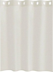 vidaXL Κουρτίνα βυσσινί 2 pcs Κρεμ 140 x 140 cm Πολυεστέρας