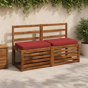 vidaXL Μαξιλάρια Πάγκου 2 Τεμαχίων VUGHT 2 pcs 100% Πολυεστέρας