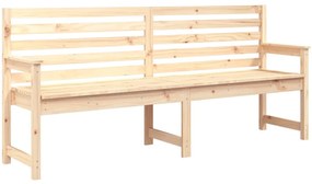 vidaXL Παγκάκι Κήπου 203,5x48x91,5 εκ. από Μασίφ Ξύλο Πεύκου