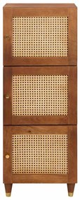 vidaXL Ψηλή Πολυθρόνα Καφέ 40 x 33.5 x 110 εκ