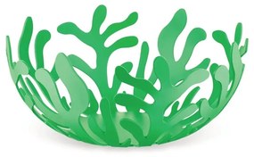 Φρουτιέρα Mediterraneo ESI01/25GR Φ25x9cm Μεταλλική Green Alessi Metal