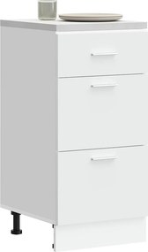 vidaXL Ντουλάπι "Lyon" Λευκό 40x46x81,5 εκ. από Τεχνητό Ξύλο