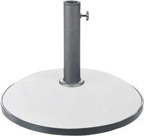 Βάση ομπρέλας Zicko τσιμέντο λευκό 35kg Φ50εκ 50x50x42 εκ.