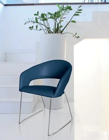 Καρέκλα Karina varnished legs 56x60x78 - white