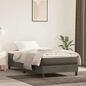 vidaXL Στρώμα με Pocket Springs 80 x 160 cm Σκούρο Γκρι