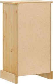 vidaXL Ντουλάπι Μπάνιου Corona 45x33x80 εκ. από Μασίφ Ξύλο Πεύκου