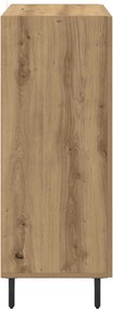 vidaXL Πλαϊνό γραφείο Artisan Oak 69,5 x 34 x 90 εκ.