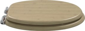 vidaXL Λεκάνη 2 pcs Ανοιχτό Χρώμα Μπαμπού 44 x 38 εκ.