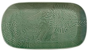 Πιατέλα Σερβιρίσματος Kiwi Panama DR0313 39x23cm Green Maxwell&amp;Williams Κεραμικό