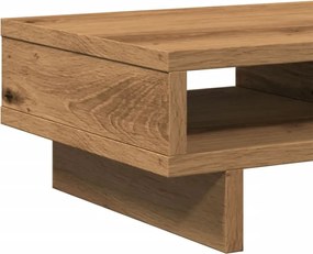 vidaXL Βάση Οθόνης Αρτισιανή Δρυς 50x27x15 εκ. από Επεξ. Ξύλο