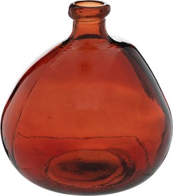 Διακοσμητικό Βάζο (Φ20x23) A-S Uly Amber 160102I