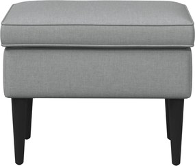 vidaXL Πολυθρόνα Ποδιών Ανοιχτό γκρι 55 x 35 x 41 εκ Ύφασμα
