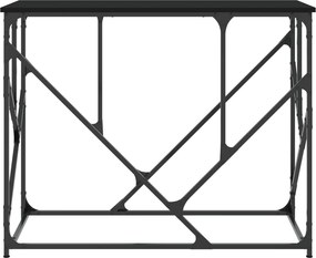 vidaXL Τραπέζι Κονσόλα Μαύρο 100x40x80 εκ. Επεξεργασμένο Ξύλο
