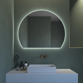 Cropped 100x80 - Καθρέπτης μπάνιου Led - Με On/Off