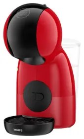 Krups Piccolo XS Καφετιέρα για Κάψουλες Dolce Gusto Πίεσης 15bar Κόκκινη KP1A3510