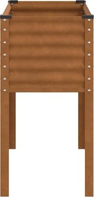 vidaXL Γλάστρα Κήπου 100x45x90 εκ. από Ατσάλι με Αντοχή στις Καιρικές Συνθήκες