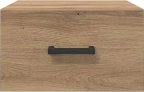 vidaXL Κομοδίνο artisan δρυς 35 x 35 x 20 εκ Επεξεργασμένο ξύλο
