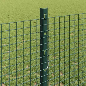 vidaXL Σιδερένιο πλέγμα με στήλη 50 x 1,2 μ (Π x Υ)