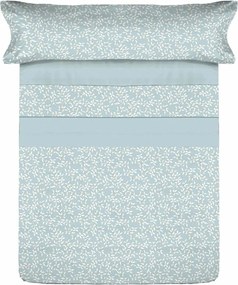 Σετ σεντονια Tejidos Reina Μπλε Kρεβάτι 105 εκ