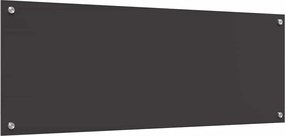 vidaXL Πίσω Πάνελ Κουζίνας 2 pcs Σκούρο Γκρι 110 x 40 cm