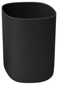 Θήκες οδοντόβουρτσας πλαστικές σε σετ 5Χ - Black - 21771