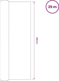 vidaXL Δίχτυ Σκίασης Ανθρακί 3,6 x 25 μ. από HDPE 195 γρ./μ²