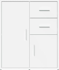 vidaXL Βοηθητικό Ντουλάπι Λευκό 60x31x70 εκ. από Επεξεργασμένο Ξύλο