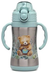 Παγούρι - Θερμός 280ml Με Καλαμάκι Kiokids Little Beer 3807