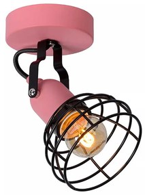 Φωτιστικό Οροφής Lucide 08927-01-66 POLA Ροζ (Pink)