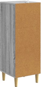 vidaXL Ντουλάπι με Συρτάρια 33 x 34,5 x 90 εκ Επεξεργασμένο Ξύλο