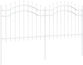 vidaXL Φράχτης Κήπου Woerden Λευκό 240 x 140 cm