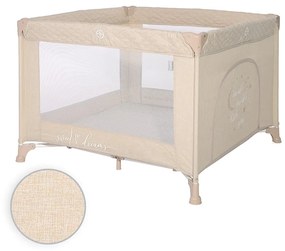 Παρκοκρέβατο Sunny PlayGround Fog Beige Star  10080602217  Lorelli