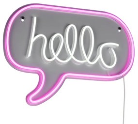 Φωτιστικό Επίτοιχο Reality Lighting -RL HELLO R23711100 Διάφανο (Transparent)