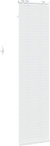 vidaXL Βενετσιάνικη Σκίαση Λευκό 45 x 160 εκ. 35 mm