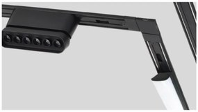 Φωτιστικό Οροφής - Σποτ Ράγας MFS30-02-01 MAGNETIC FLEX Surface Mounted Black Magnetic Lighting System