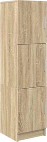 vidaXL Highboard Δρύς Sonoma 31.5 x 32 x 122.5 εκ