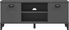 vidaXL Παπουτσοθήκη VIKEN Ανθρακί Γκρι 106x35x45 εκ. από Επεξεργ. Ξύλο