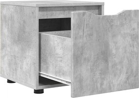 vidaXL Ντουλάπι Μπάνιου Σκυρόδεμα Γκρι 40,5 x 40 x 44 εκ