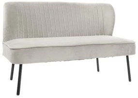 Καναπές 124cm Λευκό Χωρίς Μπράτσα Jerteh 424687 Eglo 424687