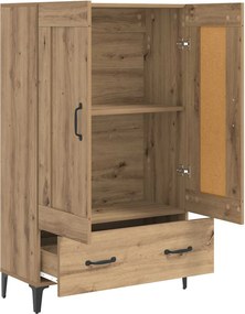 vidaXL Highboard Artisan Δρυς 70 x 31 x 115 εκ Επεξεργασμένο Ξύλο