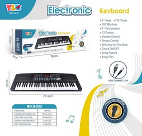 Παιδικό αρμόνιο - USB - Q-22261 - 917230