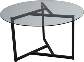 Coffee Table Trio sehpa / şeffaf temperli cam S402 Transparent
Black