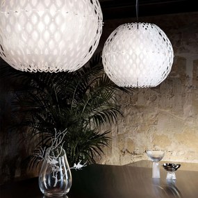 Φωτιστικό Οροφής Charlotte White Slamp Aluminium, Polypropylene