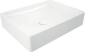 Drop Delta 90 Top White Gloss 91x46 - Πάγκος με Νιπτήρα &amp; Κρυφοντουλαπο