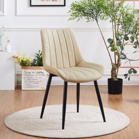 Καρέκλα Τραπεζαρίας (51x61x86) Spitishop Flavio Beige