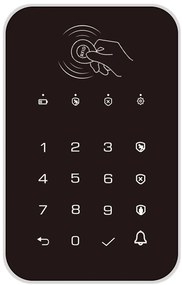 Ασύρματο πληκτρολόγιο συναγερμού K010, αφής, RFID