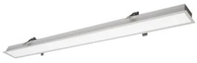 Γραμμικό Χωνευτό Trimless   L580 3000K Ανοδ. Dim. Station Ultra 3911-04058-3-U-D1 Viokef-3911-04058-3-U-D1-Ασημί 3911-04058-3-U-D1