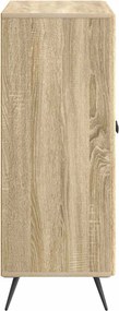 vidaXL Πλαϊνό γραφείο Sonoma Δρυς 66 x 34,5 x 90 εκ Επεξεργασμένο Ξύλο